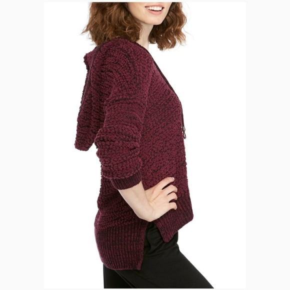 New Directions Popcorn Pullover with Hood Size XL - Picture 3 of 5